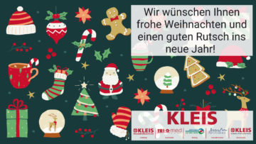 Jingle bells, jingle bells… KLEIS wünscht frohe Weihnachten!